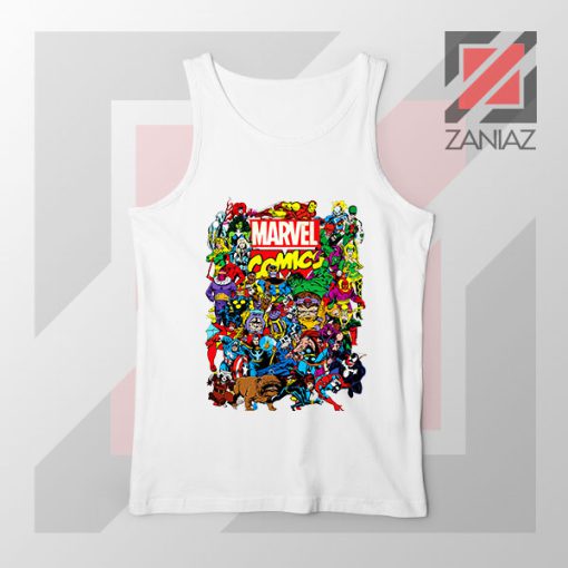 Marvel Comic Hero Collage Tank Top