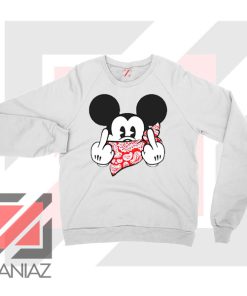 Mickey Disney Middle Finger Sweater