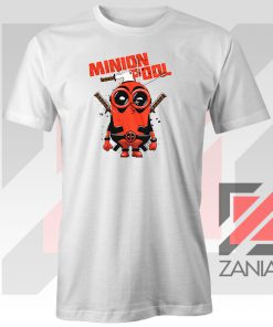 Minion Movies Deadpool Superhero Design Tee