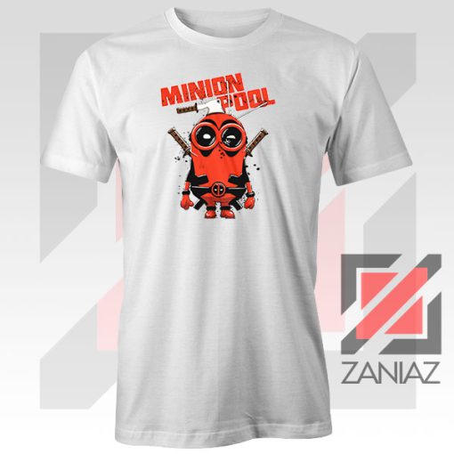 Minion Movies Deadpool Superhero Design Tee