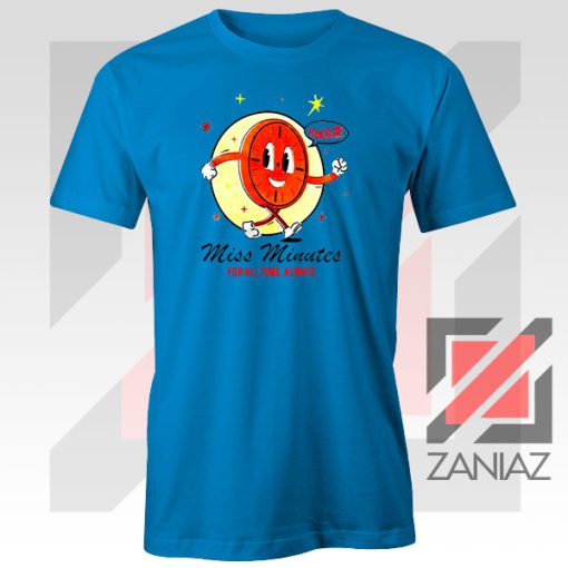 Miss Minutes TVA Mascot Blue Tshirt