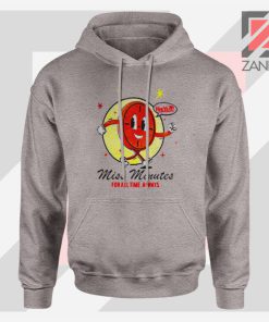 Miss Minutes TVA Mascot Sport Grey Hoodie