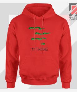 Pi Thons Symbol Math Red Hoodie