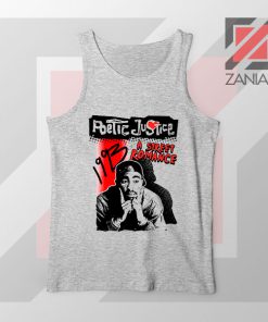 Poetic Justice Tupac Film Sport Grey Tank Top