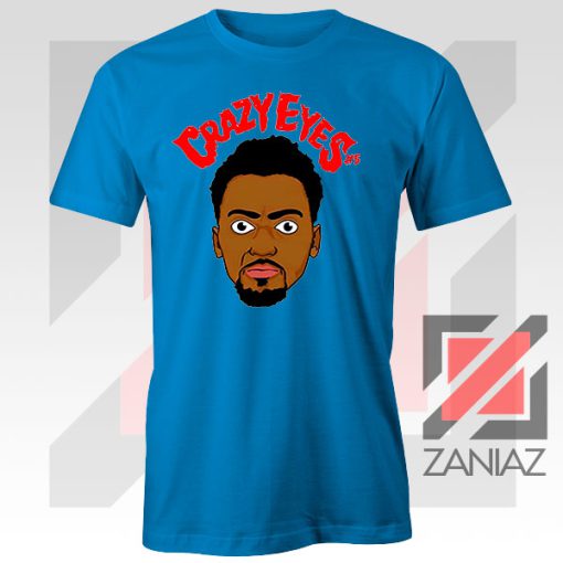 Portis Player Crazy Eyes Blue Tshirt