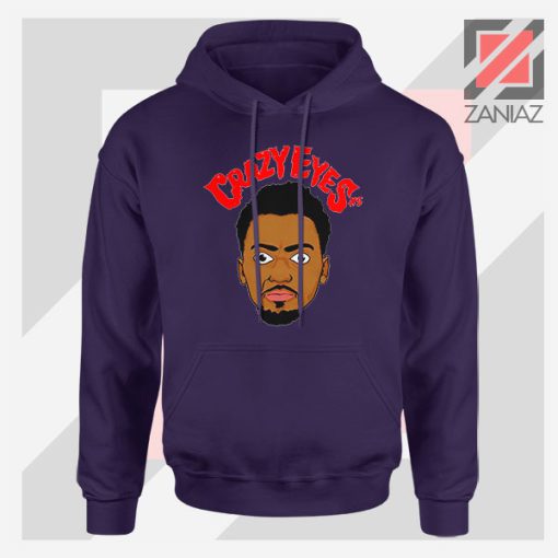 Portis Player Crazy Eyes Navy Blue Hoodie