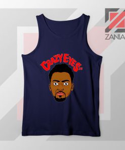 Portis Player Crazy Eyes Navy Blue Tank Top