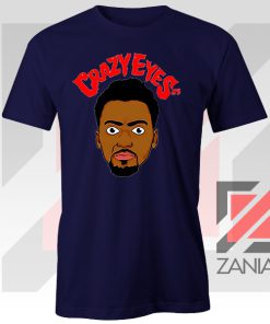 Portis Player Crazy Eyes Navy Blue Tshirt