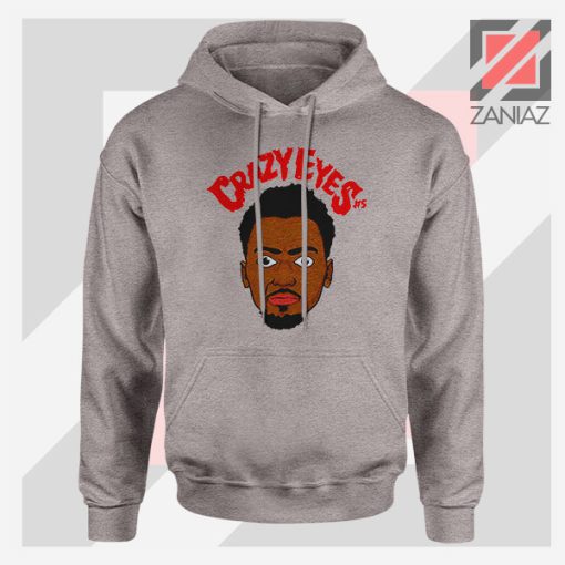 Portis Player Crazy Eyes Sport Grey Hoodie