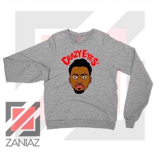 Portis Player Crazy Eyes Sport Grey Sweatshirt