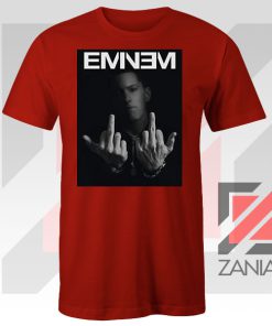 Slim Shady Eminem Poster Red Tshirt