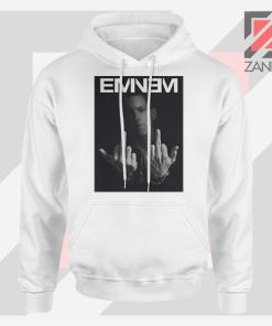 Slim Shady Eminem Poster White Hoodie