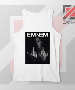 Slim Shady Eminem Poster White Tank Top