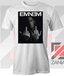 Slim Shady Eminem Poster White Tshirt