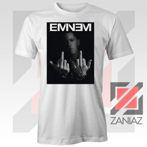 Slim Shady Eminem Poster White Tshirt