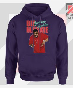 Spring Again Biz Markie Singer Navy Blue Hoodie