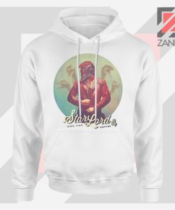 Star Lord Raptor Squad White Hoodie