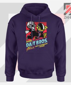 Super Daft Bros Parody Navy Blue Hoodie