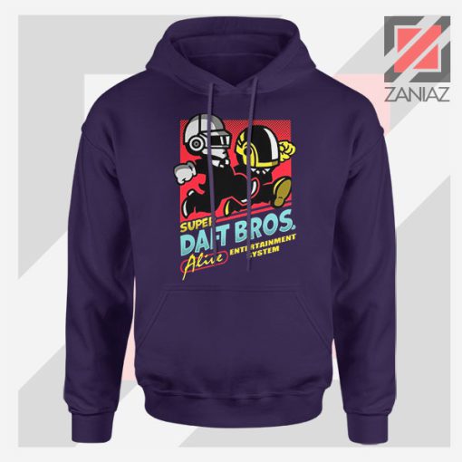 Super Daft Bros Parody Navy Blue Hoodie