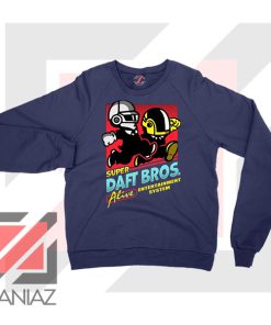 Super Daft Bros Parody Navy Blue Sweatshirt