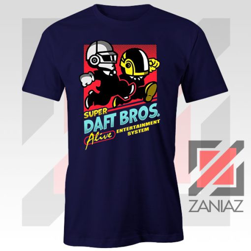 Super Daft Bros Parody Navy Blue Tee