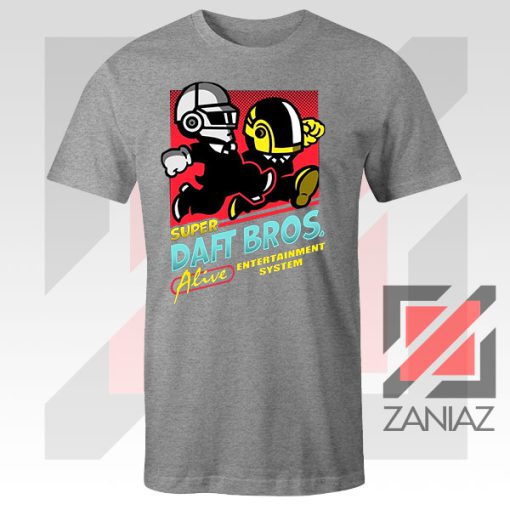 Super Daft Bros Parody Sport Grey Tee