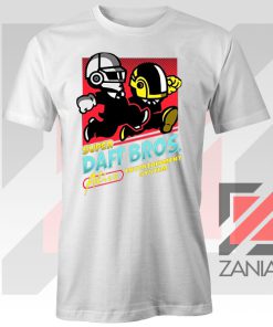 Super Daft Bros Parody White Tee