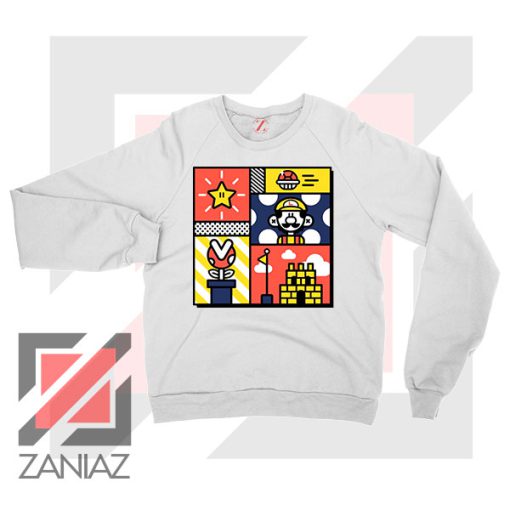 Super Mario Art Celebrate Sweatshirt