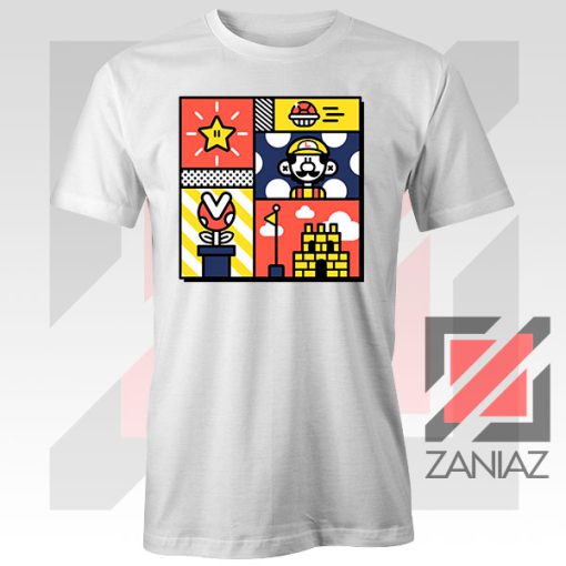 Super Mario Art Celebrate Tshirt