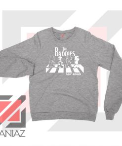 The Baddies Abbey Road Star Wars Sport Grey Sweatshirt