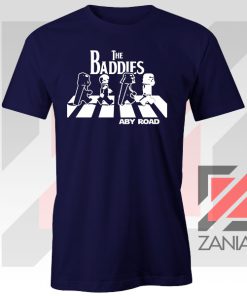 The Baddies Abbey Road Starwars Navy Blue Tshirt