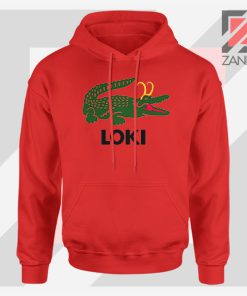 The Glorious Alligator Loki Red Hoodie