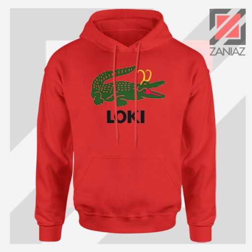 The Glorious Alligator Loki Red Hoodie