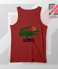 The Glorious Alligator Loki Red Tank Top