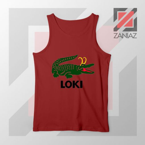 The Glorious Alligator Loki Red Tank Top