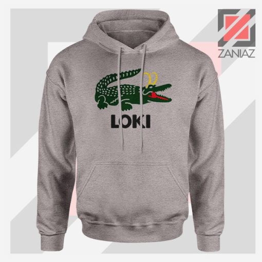 The Glorious Alligator Loki Sport Grey Hoodie