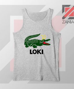 The Glorious Alligator Loki Sport Grey Tank Top