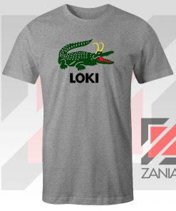 The Glorious Alligator Loki Sport Grey Tshirt