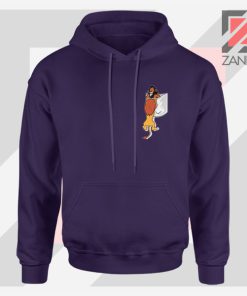 The King Mufasa Falling Cheap Navy Blue Hoodie