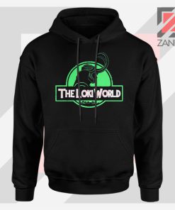 The Loki World Logo Jurassic Graphic Hoodie