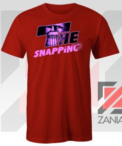 The Snapping Graphic Thanos Red Tshirt