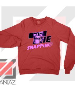 The Snapping Graphic Thanos Redd Sweatshirt