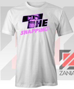 The Snapping Graphic Thanos White Tshirt