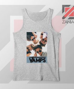 The Vamps Pop Band Grey Tank Top