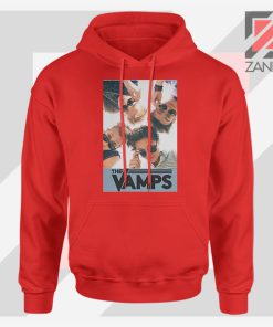 The Vamps Pop Band Red Hoodie