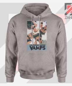 The Vamps Pop Band Sport Grey Hoodie