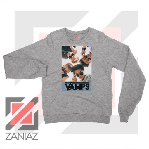 The Vamps Pop Band Sport Grey Sweatshirt