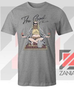 Thor Lebowski Film Designs Sport Grey Tshirt