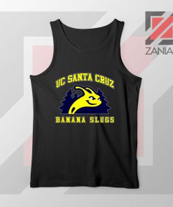 UC Banana Slugs Mascot College Black Tank Top