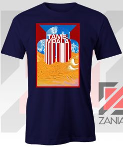 Vintage 80s Tame Impala Designs Navy Blue Tee